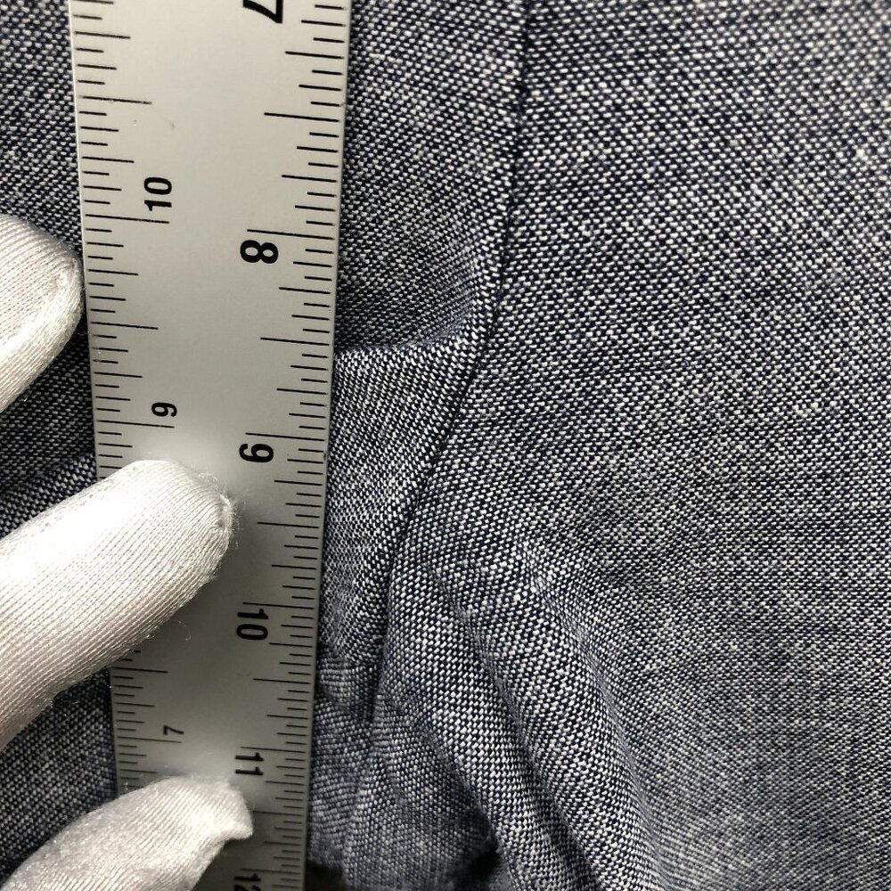 Talbots Chatham Ankle Pants Womens 10P Blue Slim Fit Stretch Knit Dress Pant - Picture 8 of 11